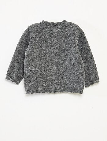 Gilet avec ouverture noeuds