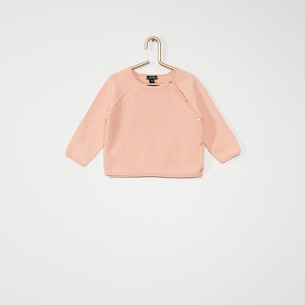 Gilet Cache Cœur Bebe Fille Rose Kiabi 9 00