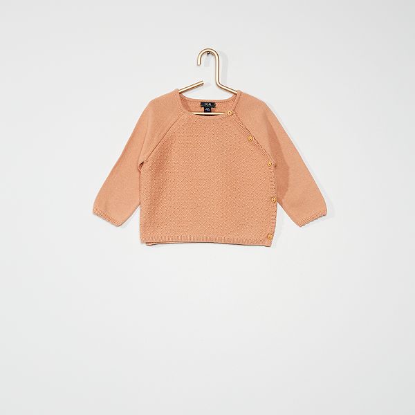 Gilet Cache Cœur Bebe Fille Rose Kiabi 9 00