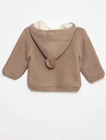 Gilet chaud boutonné en coton