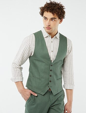 Gilet de costume slim