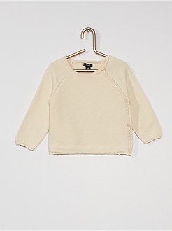 Pulls Bebe Fille Pas Chers Et Ponchos Mode Bebe Fille Bebe Blanc Kiabi