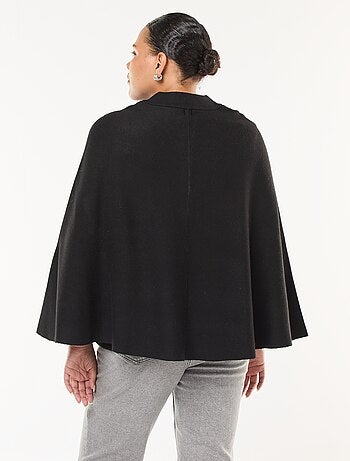 Gilet effet 2 en 1 cape