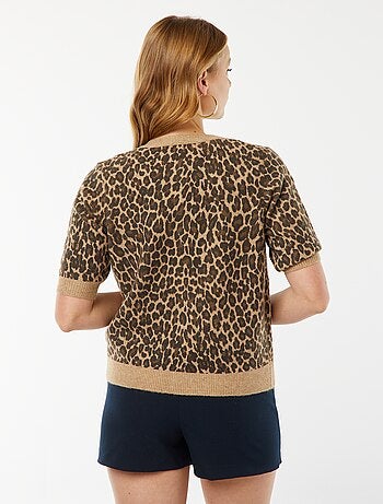 Gilet en laine mélangé