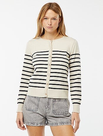 Gilet en maille fine