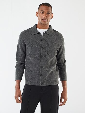 Gilet en maille fine jauge