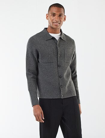 Gilet en maille fine jauge