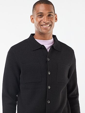 Gilet en maille fine jauge