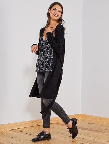 Gilet en maille fine - Kiabi