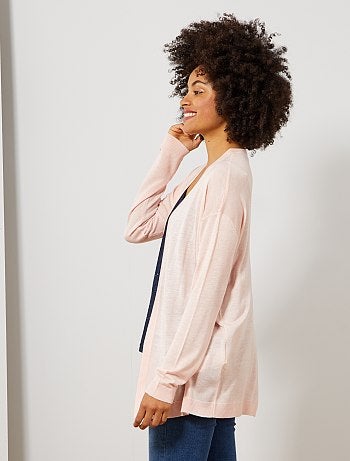 Gilet en maille fine - Kiabi