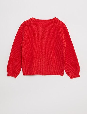 Gilet en maille grosse jauge avec ouverture aimantée - So Easy