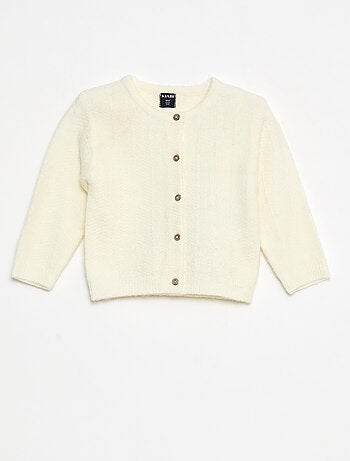 Gilet en maille tricot