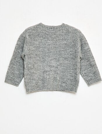 Gilet en maille tricot