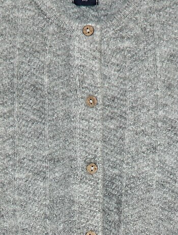 Gilet en maille tricot