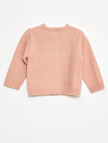 Gilet en maille tricot