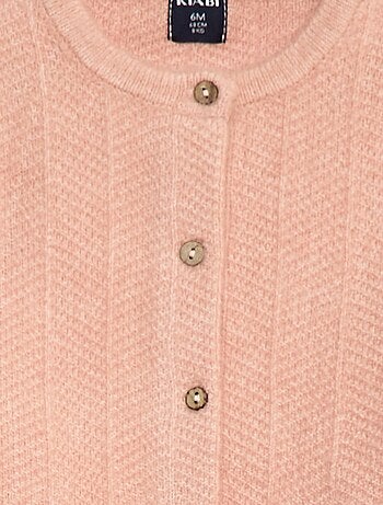 Gilet en maille tricot