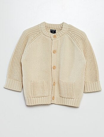 Gilet en tricot boutonné