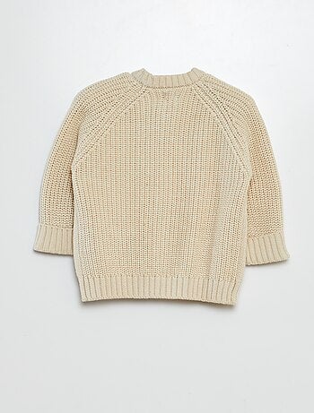Gilet en tricot boutonné