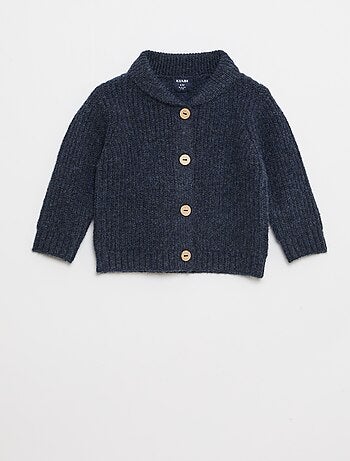 Gilet épais à col châle
