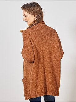 Gilet grosse maille - Kiabi