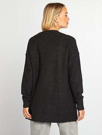 Gilet long avec poches