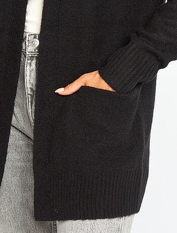 Gilet long avec poches