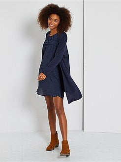 Gilet long fluide - Kiabi