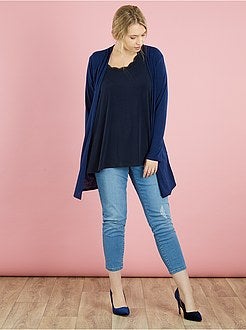 Gilet long fluide - Kiabi