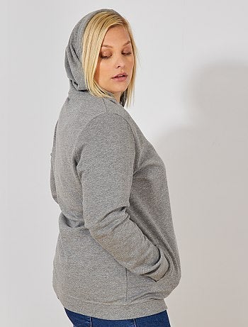 Gilet zippé avec capuche - Kiabi