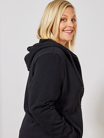 Gilet zippé avec capuche - Kiabi