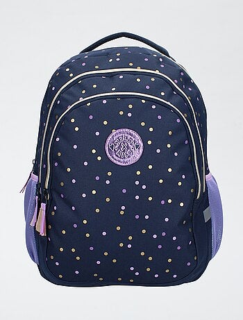 Grand sac à dos à pois