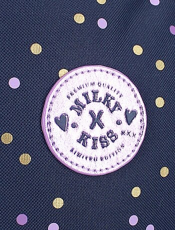 Grand sac à dos à pois