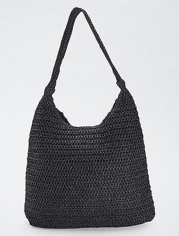 Grand sac en paille