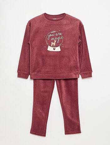 Haut de pyjama à motif