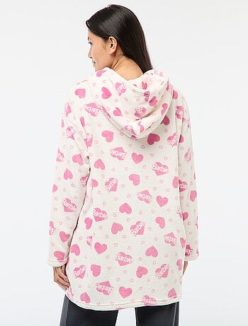 Haut nuit 'Barbie' en polaire