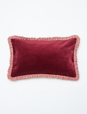 Housse de coussin en velours et imprimée (30x50 cm) - Kiabi Home