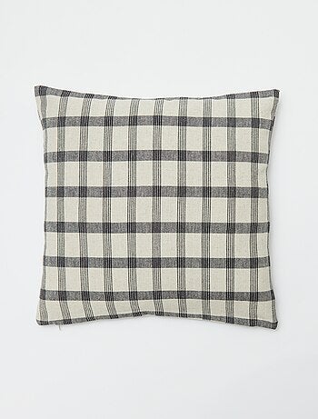 Housse de coussin rustique (45x45 cm) - Kiabi Home