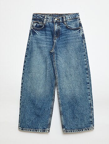 Jean baggy uni 5 poches