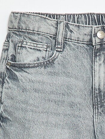 Jean baggy uni 5 poches