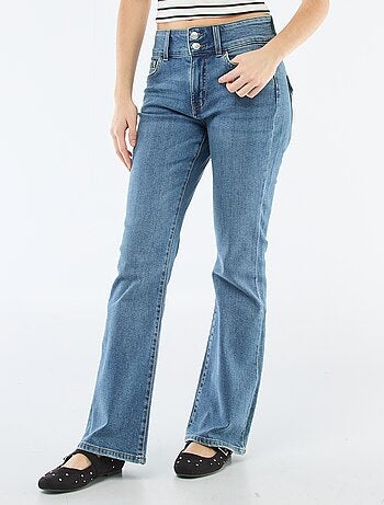 Jean bootcut taille basse