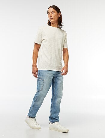 Jean coupe droite - regular fit à 5 poches