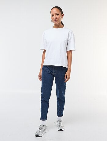 Jean coupe mom - L28