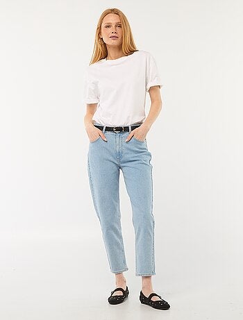 Jean coupe mom - L28