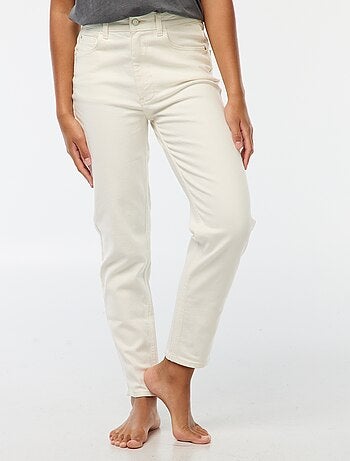 Jean coupe mom - L32
