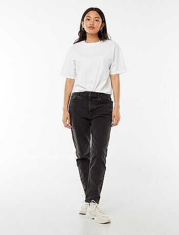 Jean coupe mom - L32