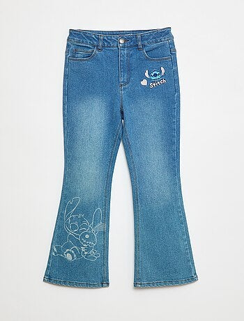 Jean flare 'Stitch'