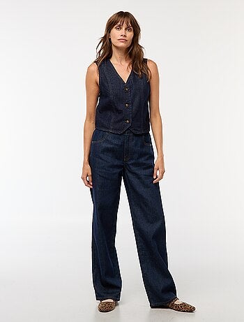 Jean large coupe baggy
