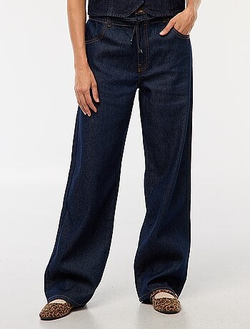 Jean large coupe baggy