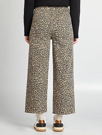 Jean large / wide leg ouverture par boutons fantaisies