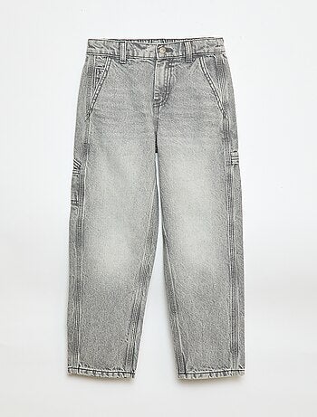Jean loose à grandes poches